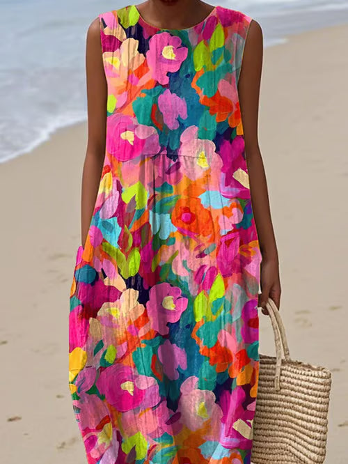 Joyful dress with print