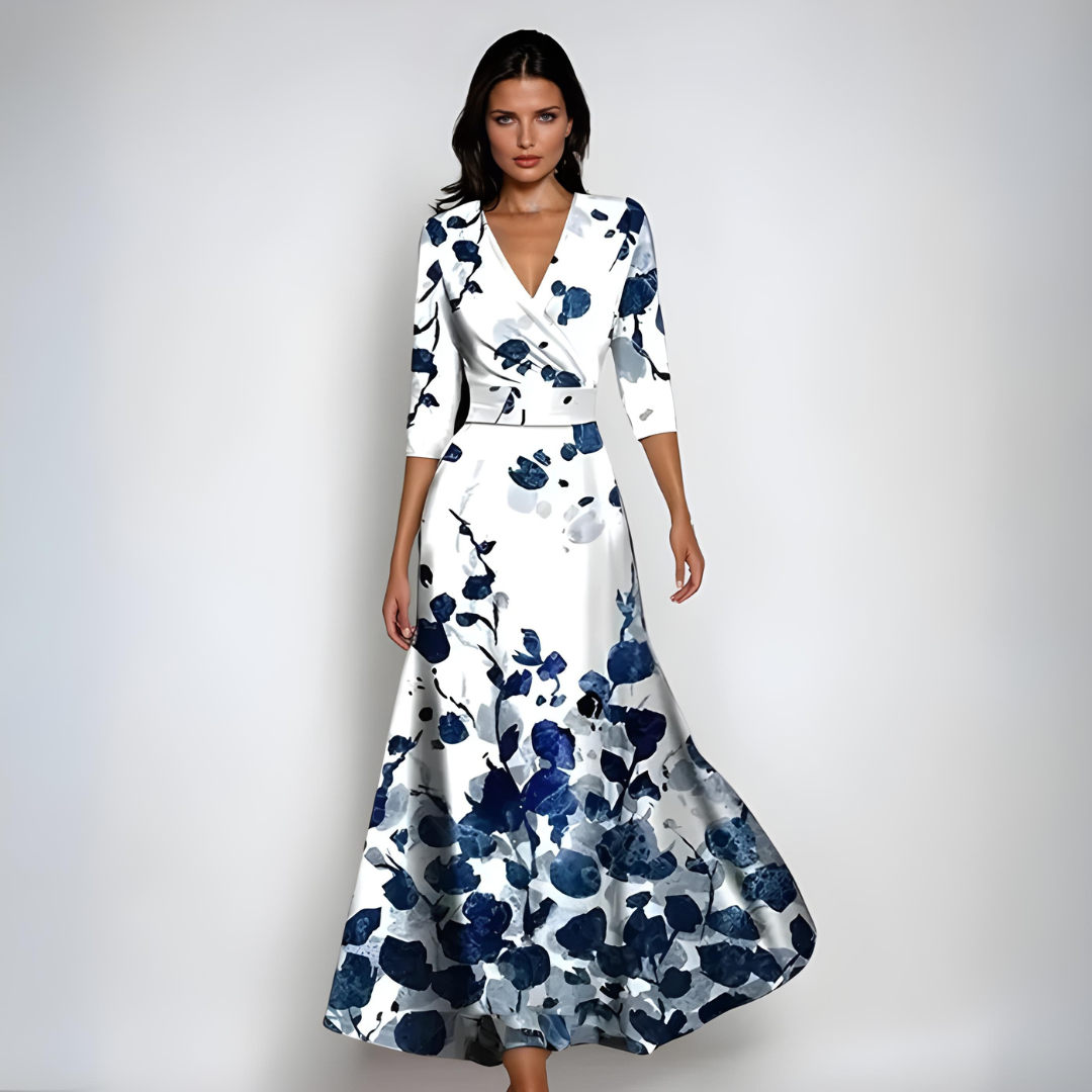 Emily - Robe Fleurie de Luxe