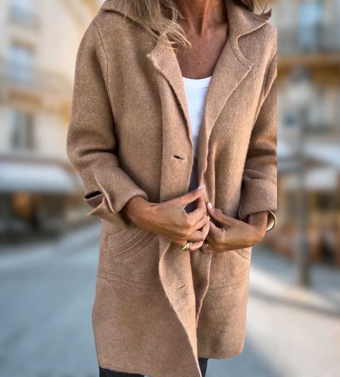 Jeanne I Manteau en Laine