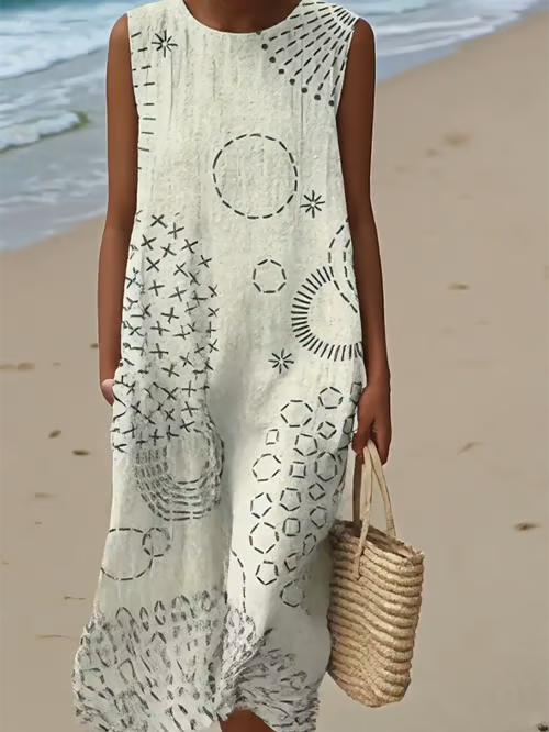 Dress with Defined Waist