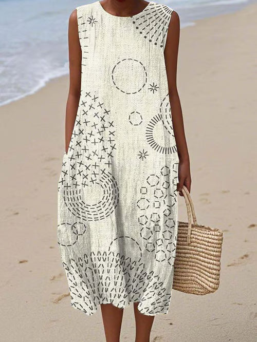 Dress with Defined Waist