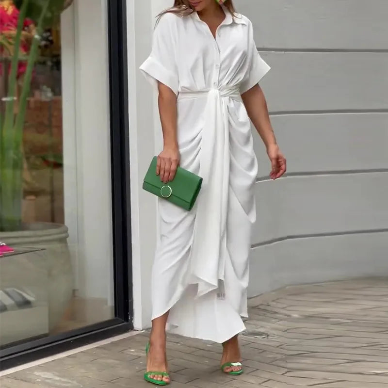 Clémence | Robe Maxi Ceinturée