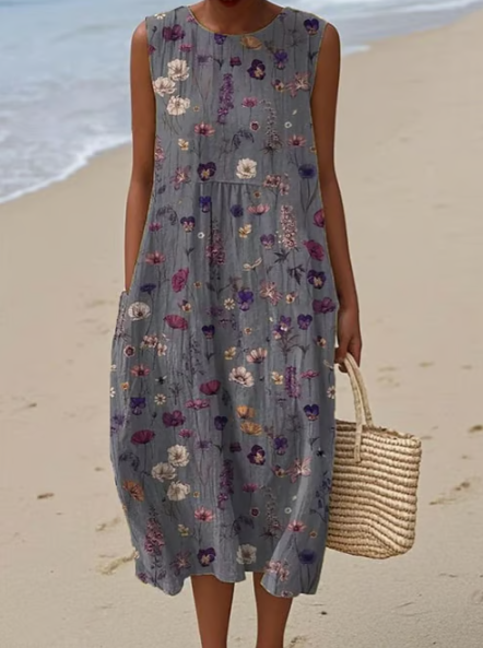 Robe de campagne en calme