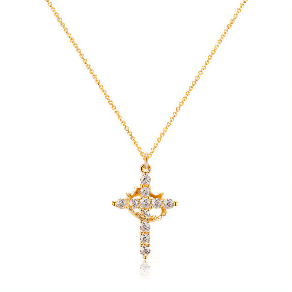 Collier Croix Royale (1+1 Gratuit)