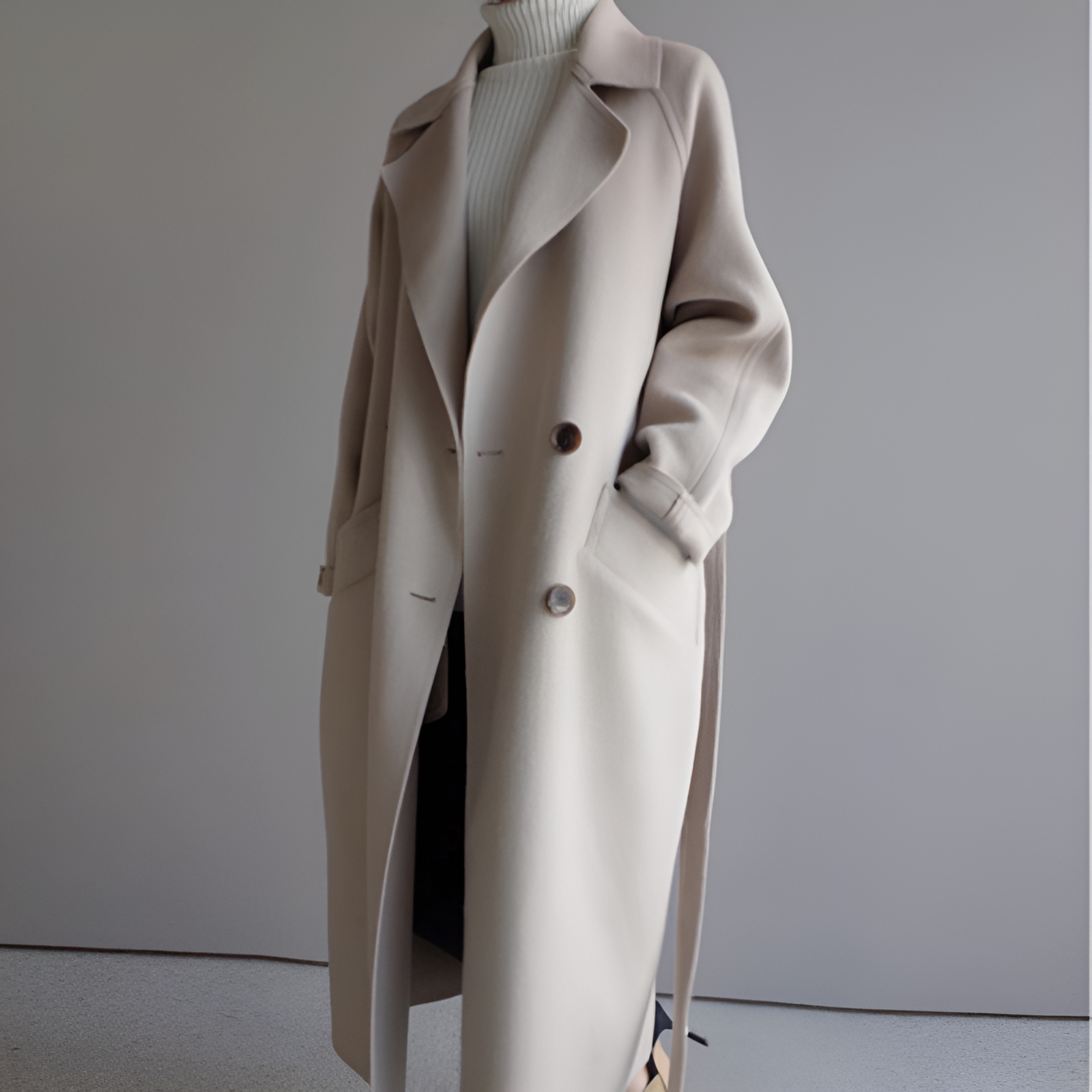 Nicky I Manteau Femme en Cachemire