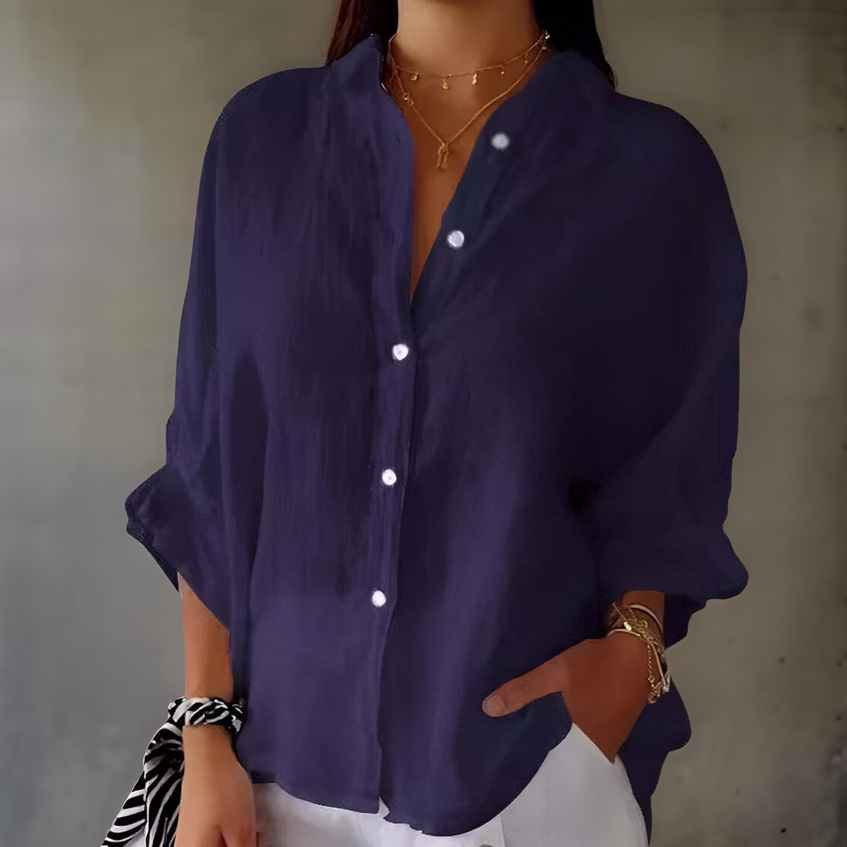 Giulianen | Blouse Élégante en Lin