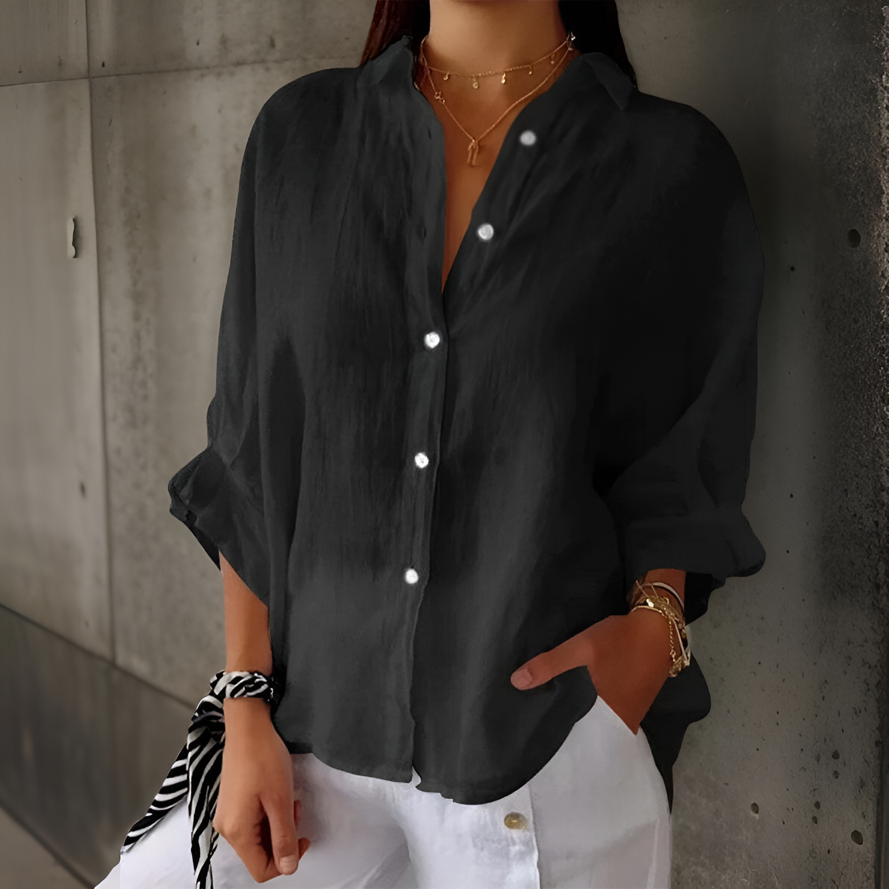 Giulianen | Blouse Élégante en Lin