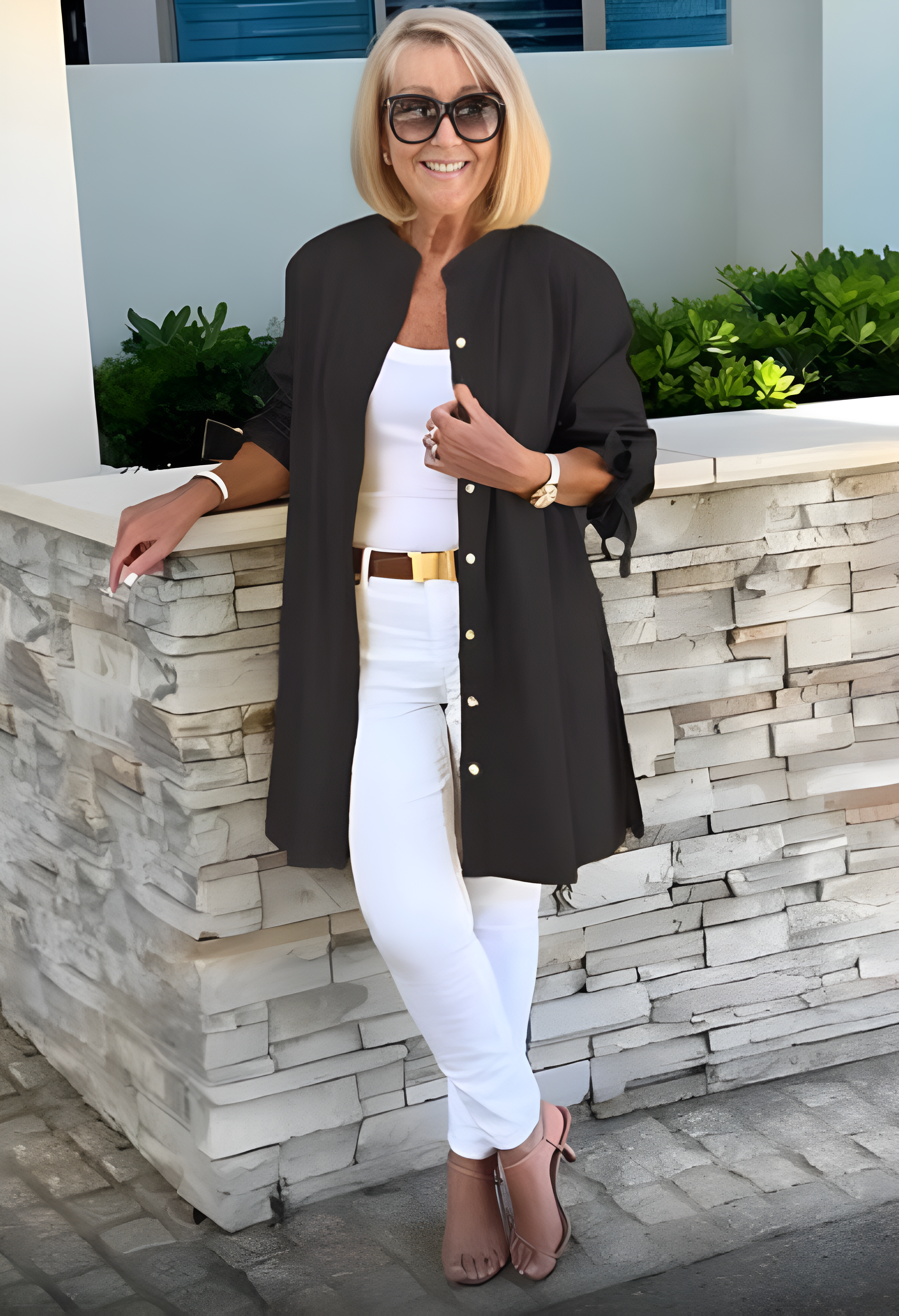 Julieta | Blouse à Col en V