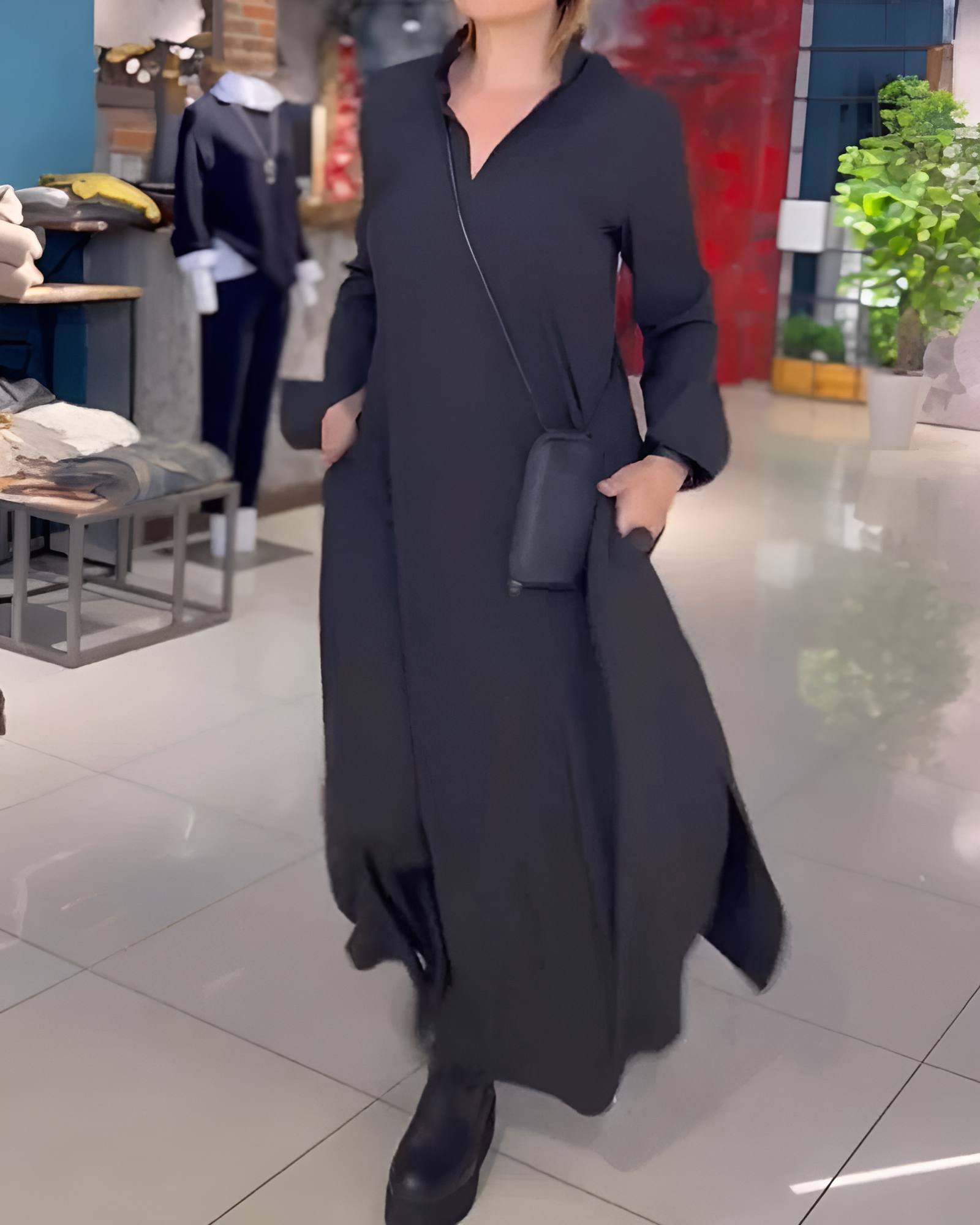 Nicole | Robe Maxi Élégante