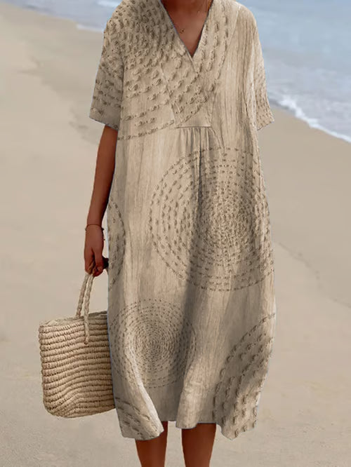 Modern Patchwork Dress