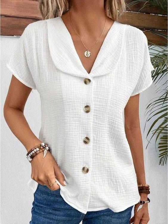 Aliyah™ | Blouse d'Été Chic