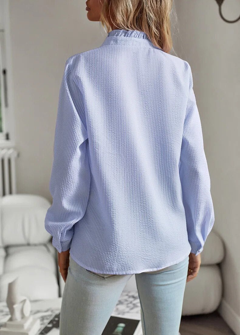 Belle™ | Blouse Polo Élégante