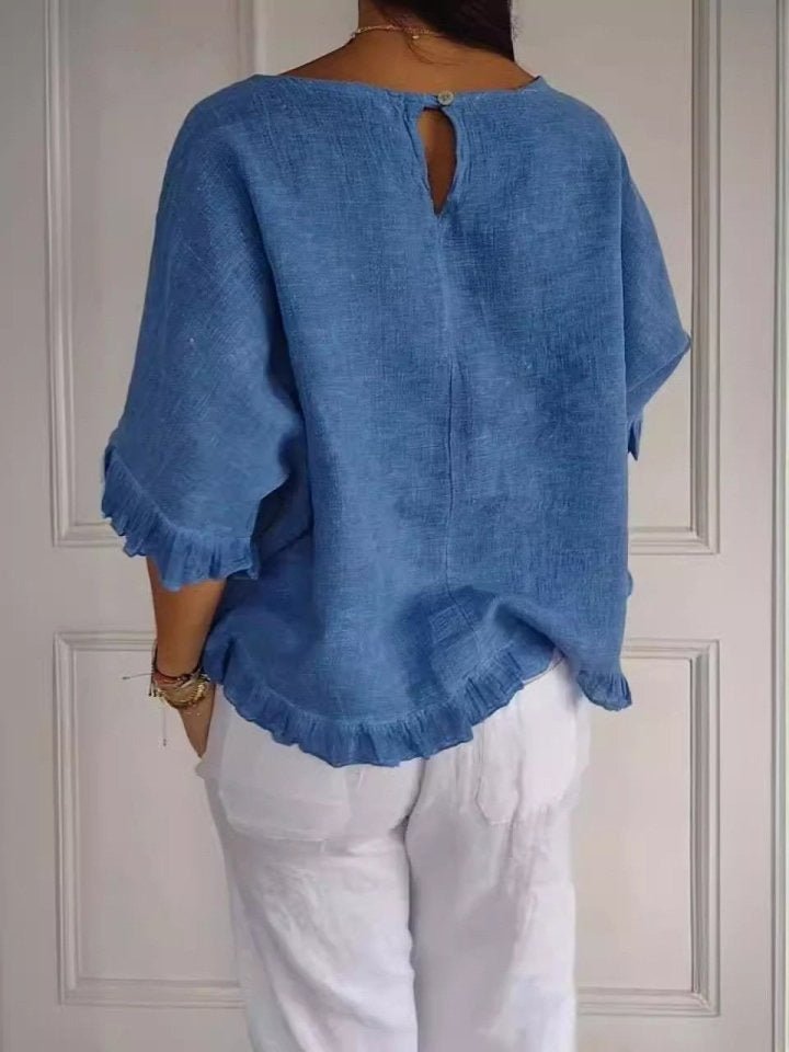 Claudia™ | Blouse Casual Élégante