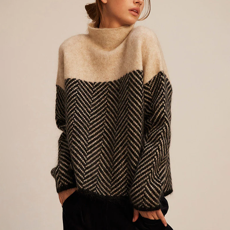 Isabelle | Pull á col roule