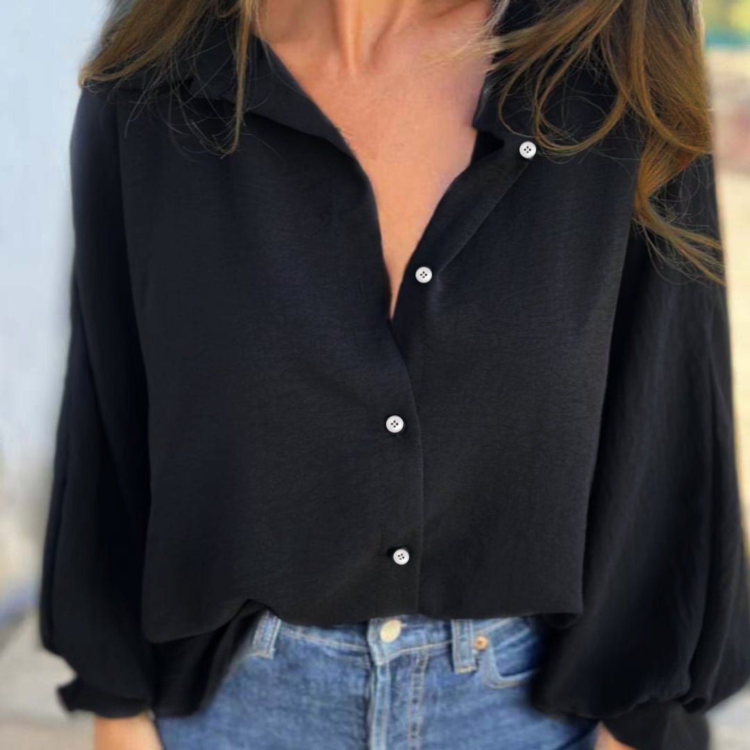Elysa™ | Blouse à Boutons Élégante