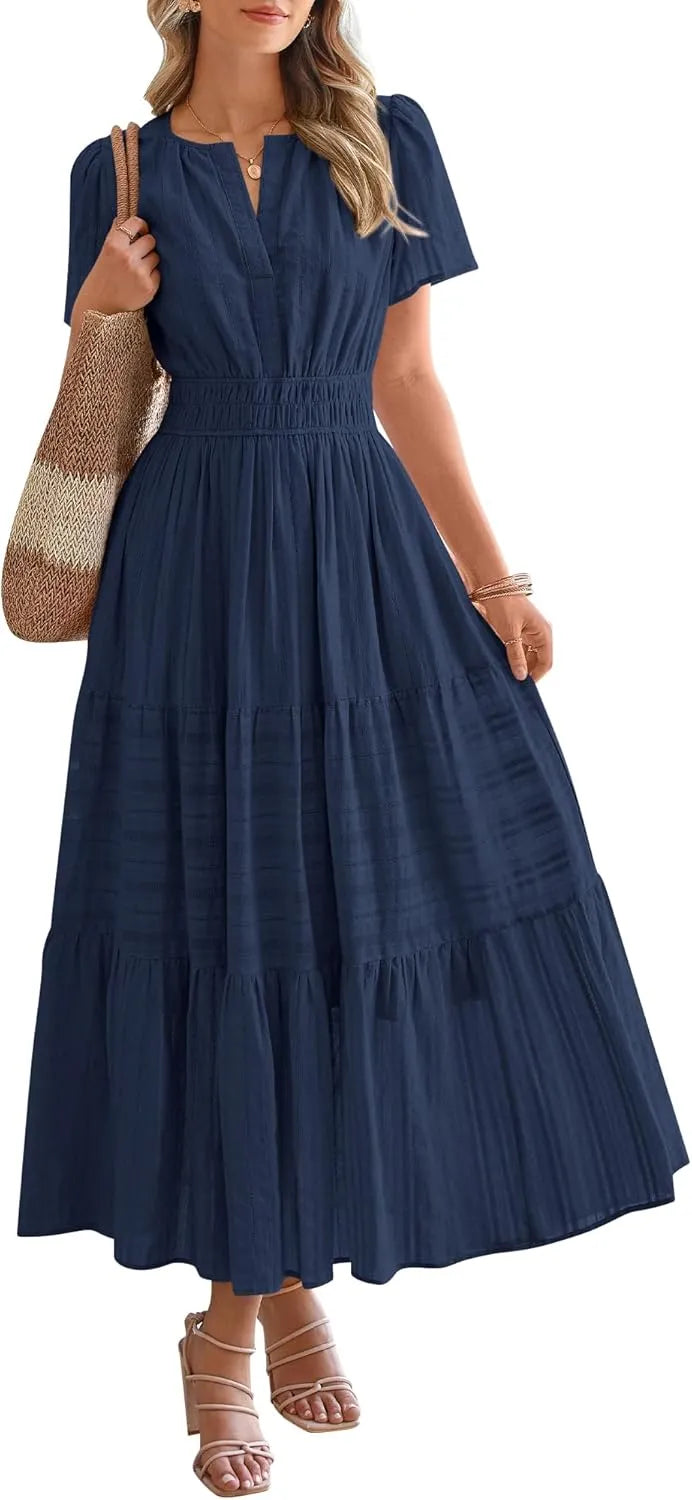 Clea | Robe Midi Décontractée