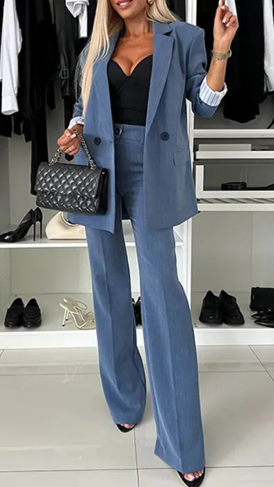 Inès | Ensemble Pantalon & Blazer Chic