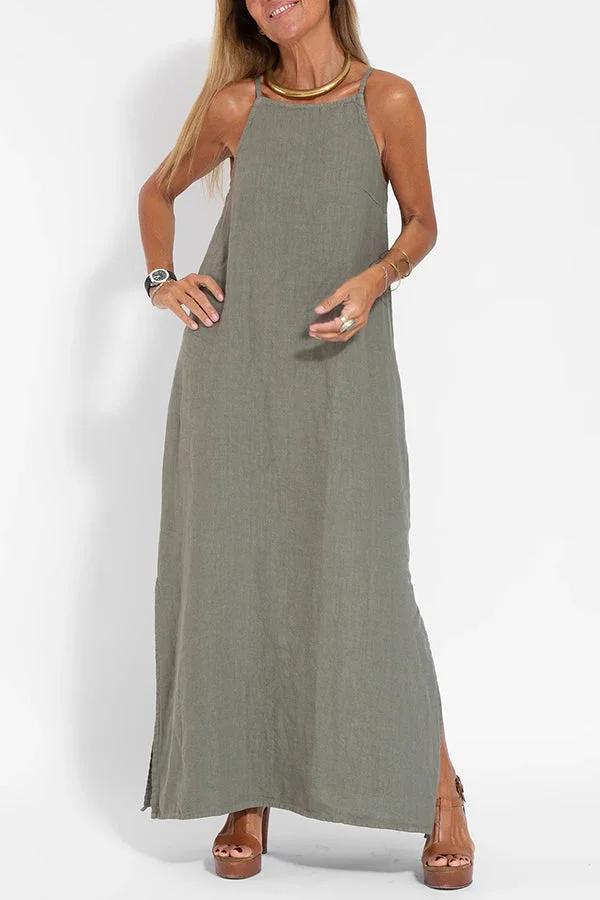 Luna | Robe d’Été en Lin
