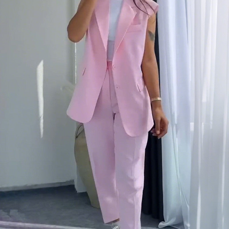 Vivienne | Ensemble estival élégant avec gilet
